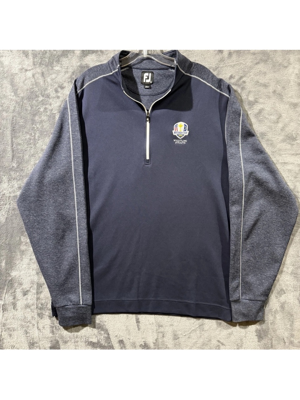 FootJoy Sweatshirt “Whistling Straits Ryder” Cup 2020 USA 1/4 Zip Men’s Size XL
